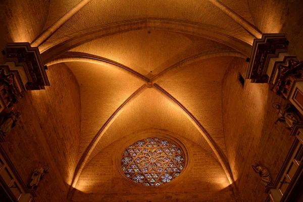 Valencia Spanya Kasım 2016 Mary Metropolitan Cathedralbasilica Our Lady Valencia — Stok fotoğraf