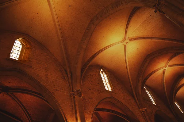 Valencia Hiszpania Listopada 2016 Wnętrze Cathedralbasilica Mary Metropolitan Wniebowzięcia Matki — Zdjęcie stockowe