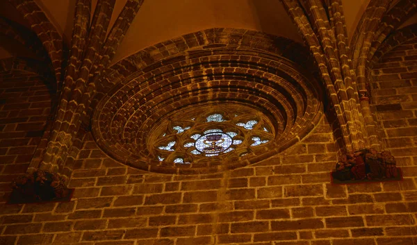 Valencia Espanha Novembro 2016 Detalhe Interior Catedral Metropolitana Santa Maria — Fotografia de Stock