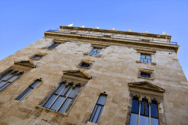 Arquitetura Edifícios Valencia Espanha — Fotografia de Stock