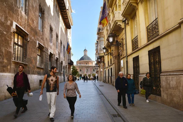 Valencia Spain 2016 발렌시아의 중심지에 — 스톡 사진