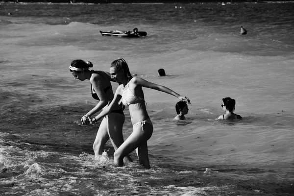 Vama Veche Constanta Rumänien August 2018 Vama Veche Beach Ein — Stockfoto