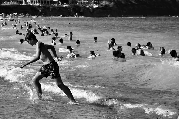 Vama Veche Constanta Rumänien August 2018 Vama Veche Beach Ein — Stockfoto