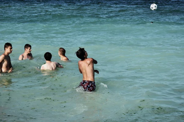 Vama Veche Constanta Roménia Agosto 2018 Vama Veche Praia Destino — Fotografia de Stock