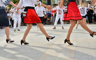 Köstence, Romanya - 24 Haziran 2018. Grup 