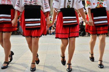Köstence, Romanya - 24 Haziran 2018. Grup 