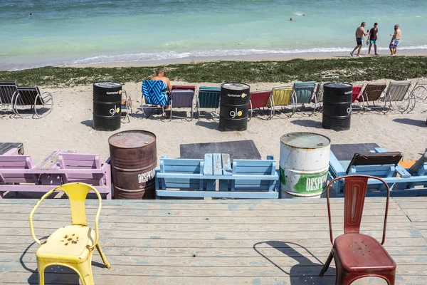 Vama Veche Constanta Romania Agosto 2018 Vama Veche Spiaggia Una — Foto Stock