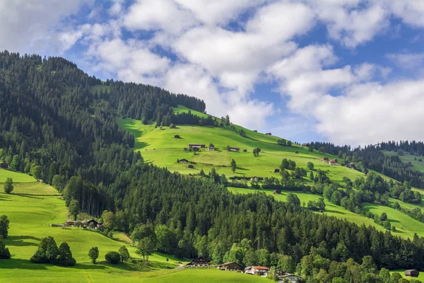 Удивительный Сельский Пейзаж Вестендорфе Альпы Тироль Австрия — стоковое фото