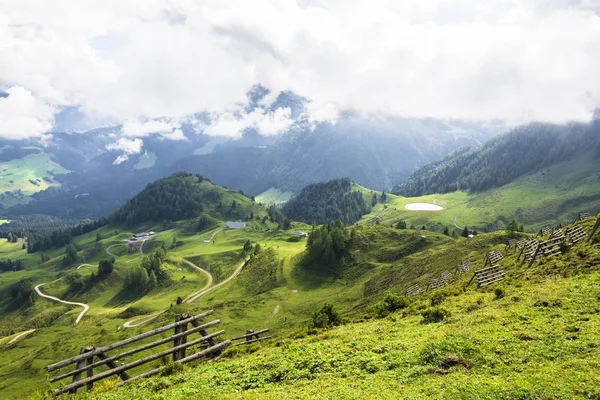 Paisajes Dramáticos Las Montañas Tirol — Foto de Stock