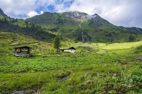 Wsi Tyrolska Alpy Austria — Zdjęcie stockowe