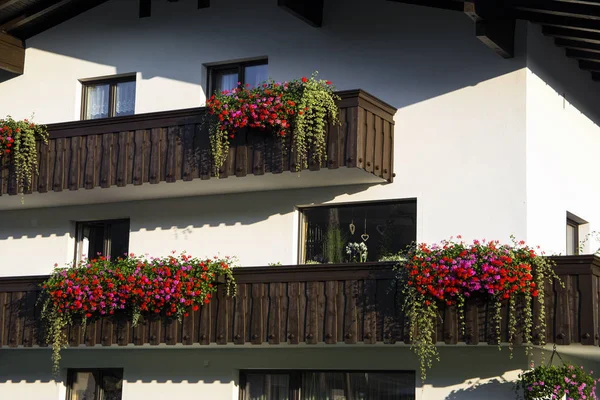 Fieberbrunn Austria Agosto 2016 Casa Campo Con Parrilla Estación Intermedia — Foto de Stock