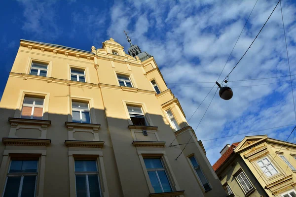 Close Gebouw Architectuur Zagreb Hoofdstad Van Kroatië — Stockfoto