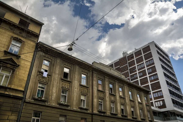 Arquitetura Edifícios Zagreb Capital Croácia — Fotografia de Stock
