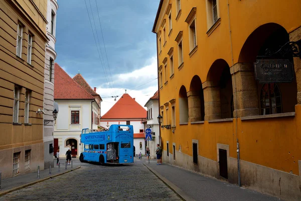 Zagreb Hırvatistan Haziran 2017 Zagreb Taş Gate Kamenita Vrata Gornji — Stok fotoğraf