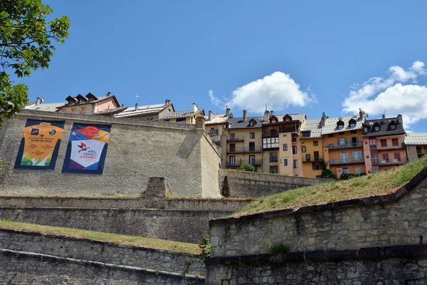 Briancon Francia Luglio 2017 Città Vecchia Mura Della Cittadella Briancon — Foto Stock