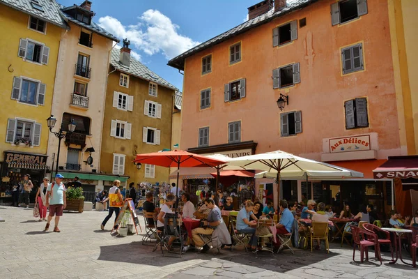 Briancon France Июля 2017 Года Старый Город Брианкон Самый Высокий — стоковое фото