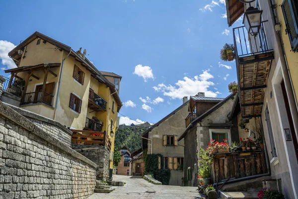 Gata Den Gamla Staden Briancon Den Högsta Staden Frankrike Provence — Stockfoto