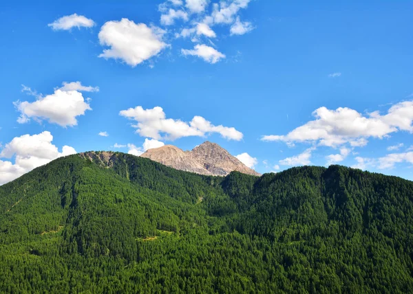 Hermoso Paisaje Verano Los Alpes Cerca Estación Esquí Sestriere Italia — Foto de Stock