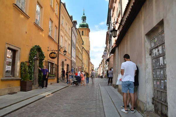 Savaş Poland Haziran 2018 Polonya Nın Başkenti Stare Miasto Varşova — Stok fotoğraf