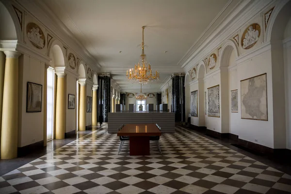 Warsaw Polen Juni 2018 Interieur Van Het Koninklijke Kasteel Gelegen — Stockfoto