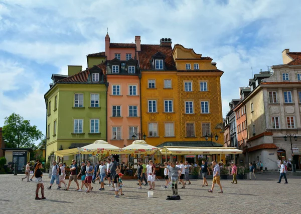 Βαρσοβία Πολωνία Ιουνίου 2018 Όμορφο Τοπίο Στην Παλιά Πόλη Stare — Φωτογραφία Αρχείου