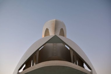 Valencia ,İspanya - 7 Kasım 2016. Valencia, İspanya'daki Güzel Sanatlar Ve Bilim Müzesi'nin güzel yapısı.