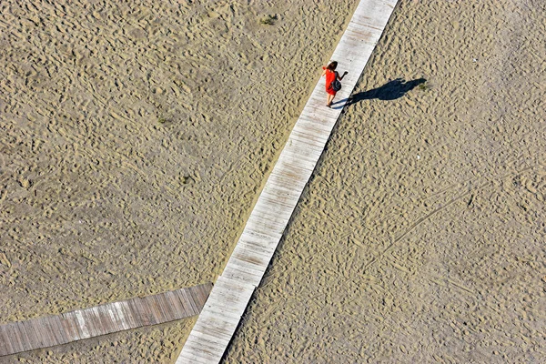 Vibrazioni Estive Sulla Spiaggia — Foto Stock