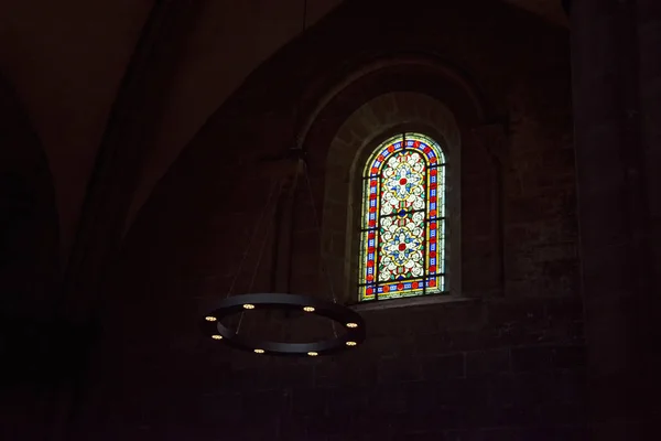 Geneva Suíça Agosto 2019 Interior Catedral São Pedro Genebra Suíça — Fotografia de Stock