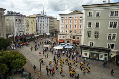 Salzburg, Avusturya - 25 Temmuz 2017. 