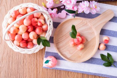 Nefis İmitasyon meyve, meyve Mung Fasulye şeklinde, Tay geleneksel tatlı