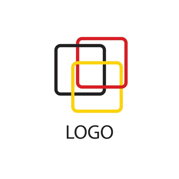 Abstraktní logo. Minimalistický design loga. Tvůrčí logo. — Stockový vektor
