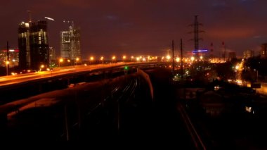 İHA 'dan kaldırılan yol ve otoyolların panoramik görüntüsü