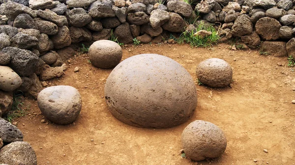 Piedras Esféricas Granito Una Isla Volcánica —  Fotos de Stock