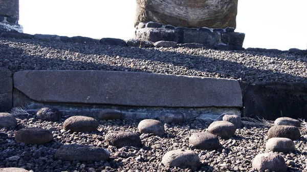 Granito Procesado Piedras Una Isla Volcánica Con Acertijo Apariencia Aquí —  Fotos de Stock