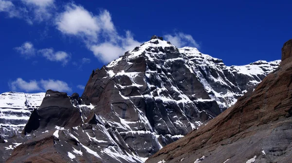 Estrada Mística Peregrinação Torno Monte Kailash Tibete — Fotografia de Stock