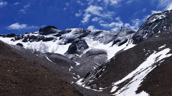 Estrada Mística Peregrinação Torno Monte Kailash Tibete — Fotografia de Stock