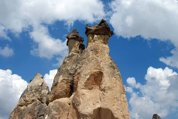 Neskutečné Pohádkové Hory Skály Krajině Cappadocia — Stock fotografie