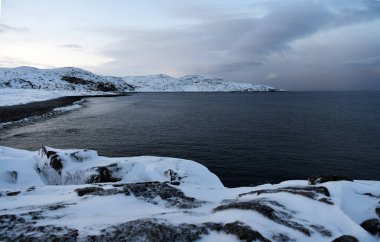 Kuzey Kutbu 'nun büyüleyici sert kış manzaraları