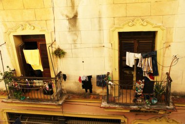 Eski şehrin rahat sokakları ve köşeleri