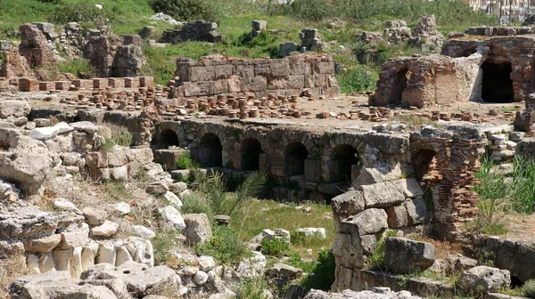 ancient buildings and ruins of ancient cities on the coast of Lebanon