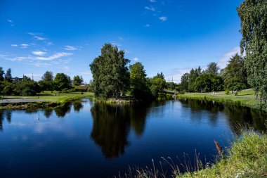 Emekli, parkta güneşin altında bir tuzağın üzerinde uyuyakalmış.