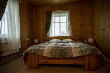 ahşap ev eşyaları ve aksesuarlar Kuzey halklarının yaşam ve geleneklerinden