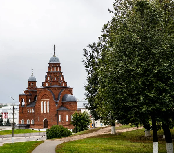 Alte Kirche Historischen Teil Der Stadt — Stockfoto