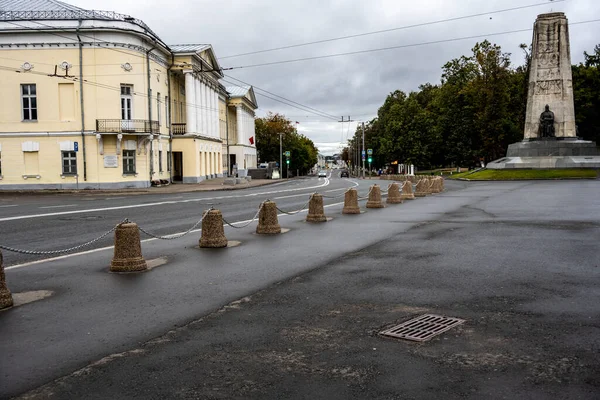 Przytulne Miejskie Krajobrazy Starymi Domami Lecie — Zdjęcie stockowe