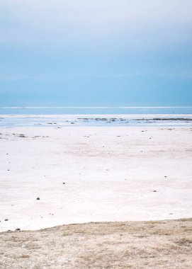 Çin, Qinghai 'deki Caka Tuz Gölü. Çin' deki Chaka Tuz Gölü. Qinghai 'nin Chaka Salt Lake' i hayallerle dolu.