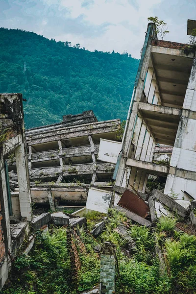 Site Tremblement Terre Wenchuan Site Tremblement Terre Collège Xuankou Province — Photo