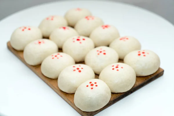 Chinois Traditionnel Chinois Nouvel Snack Doushabao Chinese Traditionnel Sac Pâte — Photo