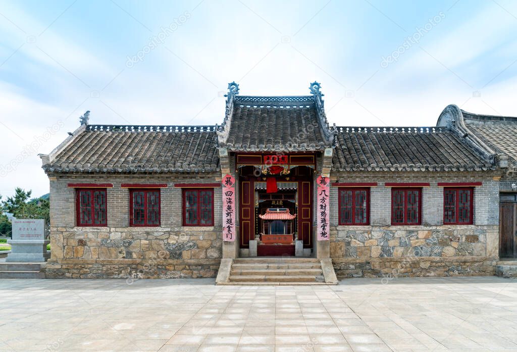 Jingzi Longwang Temple, Weihai, Shandong, China