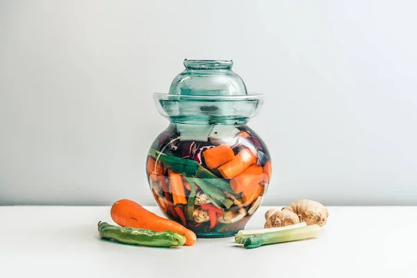 Chinese traditional cuisine Sichuan pickles — Stock Image Chinese Traditional Cuisine Sichuan Pickles Royalty Free Stock Photos