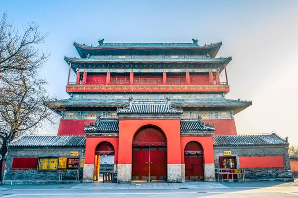 Drum Tower Beijing China Campana Tambor Pekín China — Foto de Stock